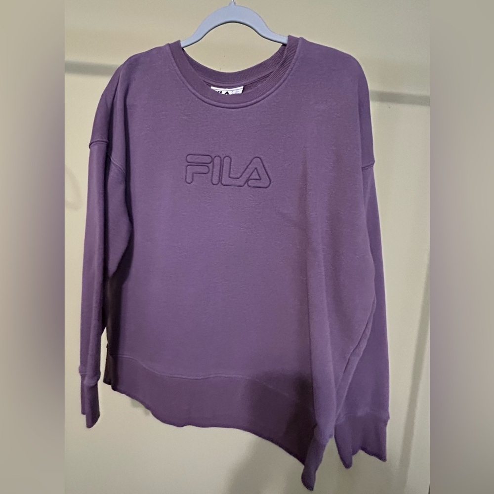 Fila Women’s Lavender Crewneck Sweatshirt